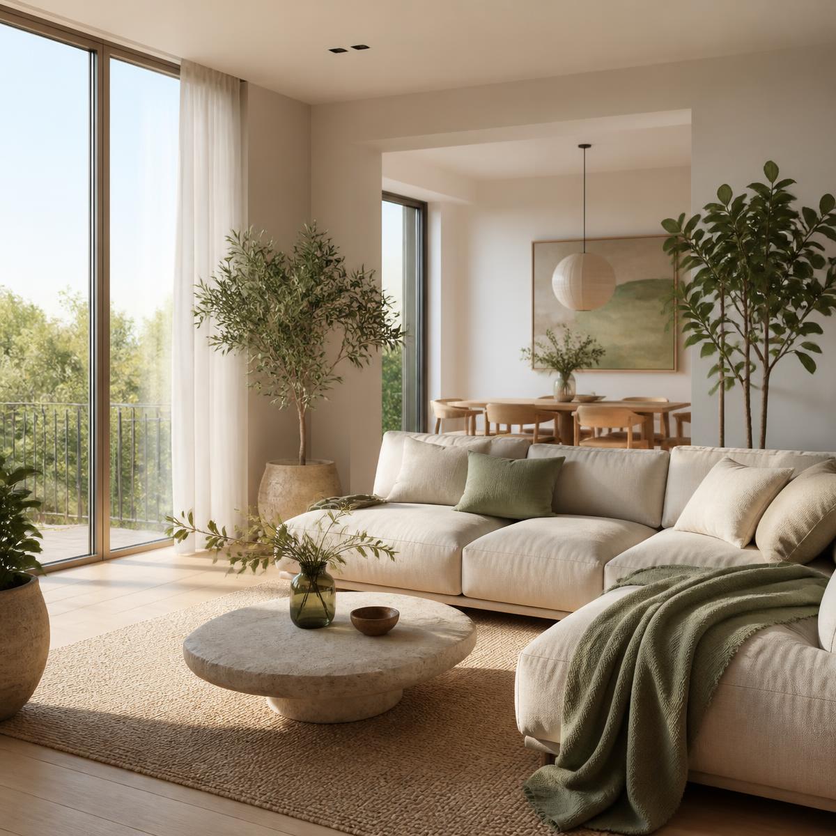 Daylit interior designed for occupant comfort